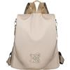 Generic Zaino da donna antifurto, in nylon, leggero, con design confortevole, antifurto, grande capacità, zaino da viaggio da donna, borsa a tracolla per trasportare libri, snack e bottiglia d'acqua