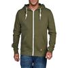 riverso - Felpa da Uomo con Cappuccio RIVThilo con Cappuccio e Zip, in Cotone a Tinta Unita, Colori: Grigio, Marrone, Verde, Rosso, Blu, Nero