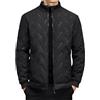Generic Giacca invernale da uomo, trapuntata, leggera, softshell da uomo, giacca invernale da uomo, giacca da montagna, giacca da uomo, giacca da uomo, Nero , XS