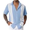 CTU Camicie da bowling da uomo a maniche corte vintage con stampa abbottonatura hawaiana camicie per le vacanze da uomo M-3XL