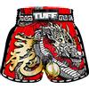 Tuff Sport Retro Muay Thai Pantaloncini Boxe Pantaloncini Classici Slim Cut MMA Kickboxing Allenamento Set Abbigliamento Allenamento