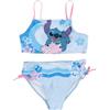 United Labels Disney Lilo & Stitch Bikini per bambine - Costume da bagno in due pezzi, blu, Blu, 110 cm-116 cm
