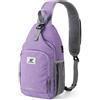 SKYSPER Zaino Monospalla con Protezione FRID, Marsupio Antifurto Zaino a Tracolla per Uomo Donna Viaggio Passeggiata