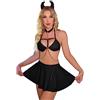 Luadnysin Intimo Sexy Intimo Donna Sexy Completo Donna Reggiseno Hard Latex Lingerie Capodanno Completi Babydoll Seducente Hot Tutina Perizoma Reggicalze Body Aperto Sotto Pelle Intimi Super Vestiti 3Xl Curvy