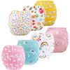 JackLoveBriefs Mutandine Apprendimento Bambini Intima per Bambini Cotone 4-5 Anni Multicolore，Dimensione:L
