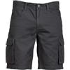 Ergos Workwear JRC Nairobi Shorts Pantalone Corto Multitasche da Uomo Tessuto Prelavato vestibilità Comoda 100% Cotone (IT, Testo, L, Regular, Regular, Standard, Grigio Scuro)