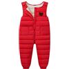 HEONSATI Pantaloni Sci Bambina Pantaloni Snowboarding Caldo Con Imbottitura Spessa Pantalone Da Neve Antivento Snowsuit Salopette Da Sci Apertura Con Cerniera Impermeabile E Traspirante Inverno Lunghi