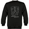 Vestin Felpa Girocollo Bambino Ragazzo Basic Top qualità Top vestibilità - I C. dello Zodiaco - novità Fashion Divertenti Humor Made in Italy (Nero, 7-8)