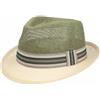 LIPODO Twotone Trilby Cappello di Paglia Fascia Multicolore Unisex Primavera Estate