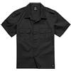 Brandit Brandit US Shirt Ripstop Shortsleeve, Camicia Uomo, Nero (Black), XL