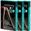 p age 3 Paia di Modasana Gambaletti Colore NATURE 70 DEN Punta Aperta maglia a rete Calze a compressione graduata 12/15 mmHg Size 2