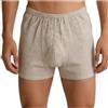 Generic Boxer Intimi Da Uomo In Canapa Completamente Naturale Taglie Forti Pantaloncini Slip A Vita Media A Copertura Totale For Uomo(Natural Boxer,XL)