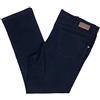 SEA BARRIER - Pantalone da Uomo Taglie Forti in Caldo Fustagno Elasticizzato Nero