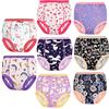 FLYISH DIRECT Pantaloni da Allenamento per vasino, Confezione da 6 Pantaloni da Allenamento per vasino per Ragazze e Ragazzi, 2-7 Anni, Lavabili e riutilizzabili, 130/6T