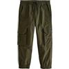 NEXT Ragazzo Pantaloni Cargo | Bambino, Mid Rise, Button, Straight, Lavabile in lavatrice