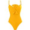 CEWIFO Costume da Bagno Donna Piscina Costume da Bagno da Donna in Tinta Unita con Stile Francese retrò e Abito Sexy