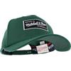 Mitchell & Ness Classic - Berretto snapback rosso con logo in gomma rialzata, verde, Taglia unica