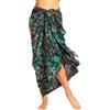 PANASIAM Sarong B117 capsella turquoise, L