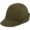 Melegari Cappello Tradizionale da Montagna | Cappello Alpino di Puro Cotone | Valbrembana Hat | Cappello da Pescatore con Cerniera Zip di Sicurezza e Tasca Porta Piuma