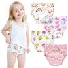 Max Shape Mutandine per l'allenamento al Vasino per Bambine 2T, 3T, 4T, Confezione da 4 Mutandine per Bambine, Arcobaleno, 3 Anni