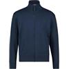 Siry Work Felpa Leggera Be Board Taglie Over Art. 9114/CONF 100% Cotone con Tasche e Zip Intera (4XL, Cobalto101)