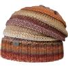 LIERYS Bernardo Berretto Beanie con Risvolto Screziato Multicolore Rivestito in Pile Prodotto in Germania Unisex Autunno Inverno