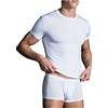 Enrico Coveri Maglietta Intima Uomo Felpata Elasticizzata Offerta 3-6 Pezzi Maglia Intima in Caldo Cotone Elasticizzato Invernale Cotone Top Comfort No Stress Art. 1010 (3 Pezzi Bianco, M)