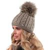 Alur Cappello Donna Invernale con Pom Pom - Universale Berretto Donna Invernale Calda e Elegante - Cuffia Donna Invernale in Maglia - Morbida e Elastica Berretto Beanie (A17/18)