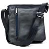 PELLETTERIA MARANT Davide Tracolla Uomo in pelle pratica e versatile - Blu Navy
