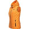 MARIKOO Hasenpfote - Giacca leggera trapuntata da donna per le mezze stagioni, con cappuccio rimovibile, taglie XS-3XL, M