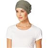 Christine Headwear Lotus turban, Fascia per capelli Da donna, BROWN GREEN, One Size