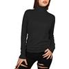 JOPHY & CO. Maglione Donna Collo Alto (cod. 22053) (L, Nero)