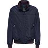 NAVY SAIL Giacca Uomo Invernale Giubbotto Imbottito Caldo Con Zip Cappotto Antivento Impermeabile Da Sci Sintetico Nero o Blu