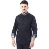 tessile astorino Giacca Cuoco e Chef Scozzese - 100% Cotone - per Uomo e Donna - Casacca per Ristorante e Cucina - Ricamo 0 - Made in Italy (M)