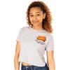 Friends Vanilla Underground Amici T-Shirt da Donna T-Shirt Cinturn Central Perk Couch TV Show Teens Grigio T