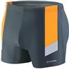 sesto senso Boxer da Bagno Uomo Costume Pantaloncini Calzoncini Pantaloni Swim Shorts BD 381 4XL Grafite