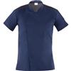 GIBLOR'S - Giacca Thiago Uomo per Chef, Cuoco, in Cotone Elasticizzato, Collo Coreano, disponibile in diversi colori (Blu XL)