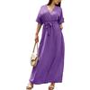 JOPHY & CO. Abito Vestito Lungo Casual con Scollo a V cod 7196