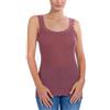 EGI Canottiera Donna Lana Seta Elegante Pizzo Made in Italy Sottogiacca Intimo Top Donna, Art. 1491 (S-M, Rosa Antico)