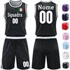 OXOQAQ Magliette e Pantaloncini da Canotta Basket 2 Pezzi con Nome Numero Logo Squadra Completo Basket Personalizzabile Bambino
