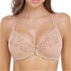 BURUVO Reggiseno Convesso Anteriore da Donna T-Back Intimo Convesso Senza Cuciture Sfoderato Plus Size Intimo Nude 4C