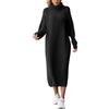 Yekdmxop Abito Maglia Donna Invernale Elegante Abiti Maglione Cerimonia Curvy Vestiti In Maglia Eleganti Rosso Sera Pullover Abito Taglie Forti Formale Vestito Lungo Elasticizzato Capodanno Cocktail Autunno
