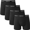 INNERSY Boxer da uomo con apertura, traspiranti, confezione da 4 pezzi