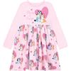 BlueY Vestito Bingo Vestito Estivo Ragazza | Glitter Abiti da Bambina | Cotone Abbigliamento Ragazza