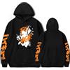 LKY STAR Anime Haikyuu Felpa con Cappuccio per Ragazzi Ragazze Tobio Kageyama Hinata Shoyo Casual Sweatshirt Cosplay Hoodie