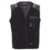Ergos Workwear Payper - TUCSON Gilet Multitasche Effetto Jeans da Lavoro con Porta Badge