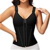 MEIION intiloveitalia Corsetto Modellante IntiLove Canotta Modellante Sportiva da Donna con Corsetto in Vita, Supporto per la Figura e Comfort Durante l'allenamento