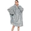 FELOVE Felpa Oversize con Cappuccio,Hoodie Gigante Super Morbida,Calda e Confortevole,Felpa con Cappuccio Adatta per Adulti, Uomini, Donne, Adolescenti