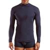 SalGiu Lupetto Uomo (2 Pezzi) 100% Caldo Cotone Invernale Mezzo Collo Felpato Elasticizzata (L, Blu)