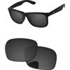 PapaViva Lenti di ricambio compatibili con occhiali da sole Ray-Ban Justin RB4165 da 54 mm, vestibilità precisa, resistenti ai raggi UV e agli urti